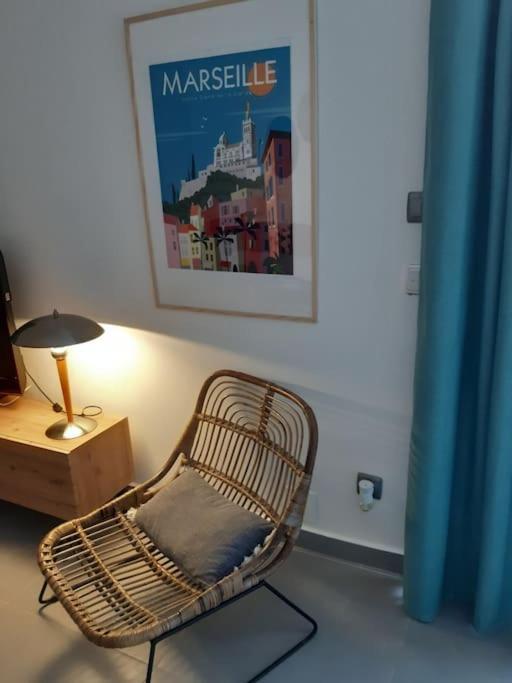 Grand Studio Avec Patio Marsilya Dış mekan fotoğraf