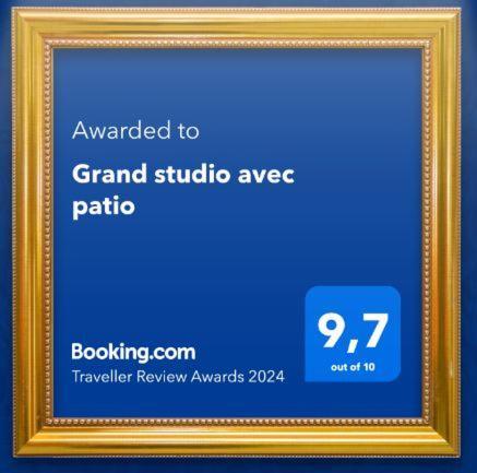 Grand Studio Avec Patio Marsilya Dış mekan fotoğraf